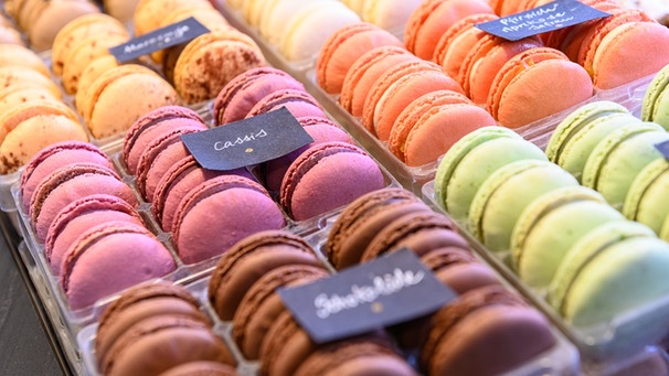 Verschiedene Macarons  | Bild: Andreas Muschler