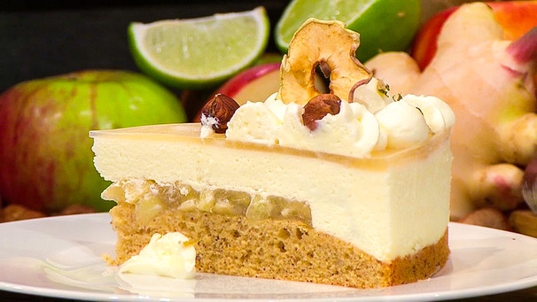 Apfel-Ingwer-Torte  | Bild: BR