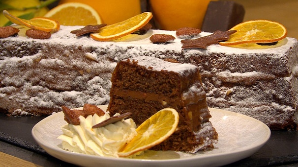 Gewürzkuchen mit gebrannter Mandelfüllung | Bild: Wir in Bayern