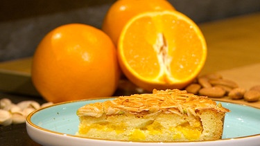 Mandel-Orangen-Tarte mit Florentinerdeckel | Bild: BR