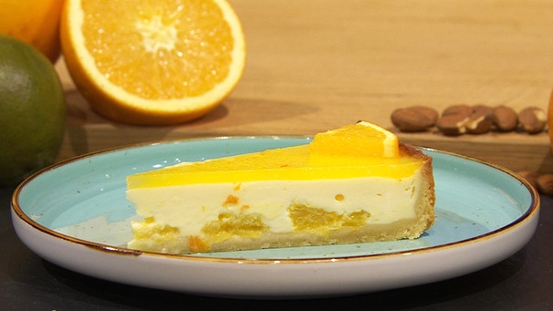 Orangen-Sauerrahm-Tarte | Bild: BR