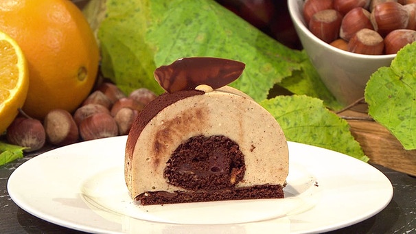 Haselnuss-Kirsch-Torte | Bild: BR