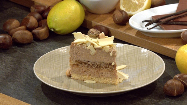 Maronenmousse-Torte | Bild: BR