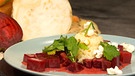 Rote-Bete-Kokos-Curry mit Gemüse-Pilaw | Bild: BR