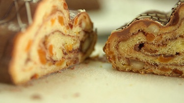 "Wir in Bayern"-Stollen mit Nougat und Macadamia | Bild: Wir in Bayern