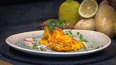 Kalbstatar mit Rösti und Sauce Mignonette | Bild: BR