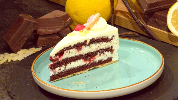 Mascarpone-Himbeer-Torte | Bild: BR