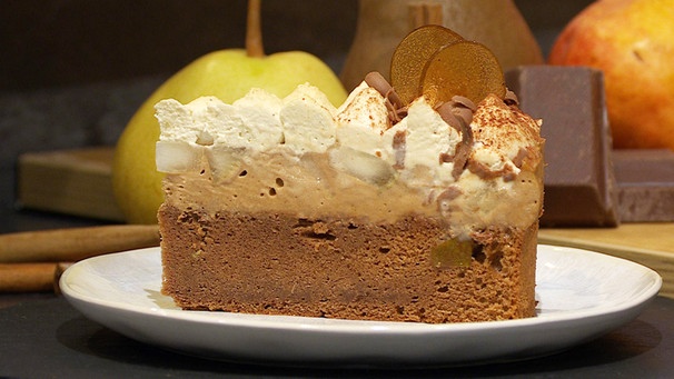 Nougat-Birnen-Torte | Bild: BR