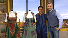 Dirndl-Modemacherin Rahmée Wetterich und Moderator Michael Sporer | Bild: BR