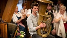 Die Musikgruppe Maxjoseph bei den Wirtshausmusikanten. | Bild: BR / Ralf Wilschewski