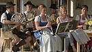 Die Riederinger Musikanten bei BR Heimat - Zsammg'spuit in Riedering. | Bild: BR