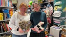 Claudia Molnar und Marion Koblenz im Tauschbar | Bild: BR / Maike Bandmann