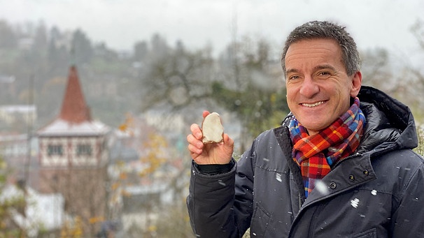 Florian Schrei, Moderator der Magazinsendung "Zwischen Spessart und Karwendel" im BR Fernsehen | Bild: BR/Claudia Eberle