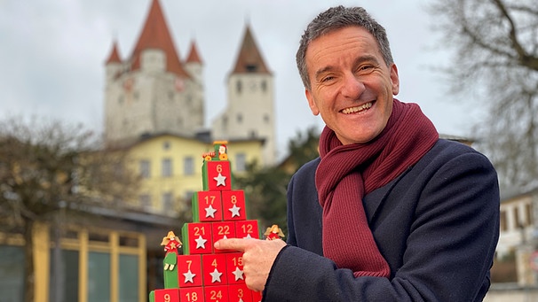 Florian Schrei, Moderator der Sendung "Zwischen Spessart und Karwendel" im BR Fernsehen | Bild: BR/Claudia Eberle