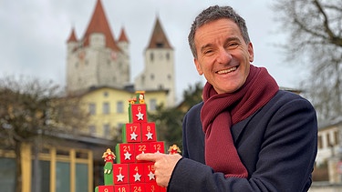 Florian Schrei, Moderator der Sendung "Zwischen Spessart und Karwendel" im BR Fernsehen | Bild: BR/Claudia Eberle