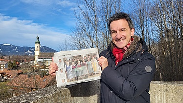 Florian Schrei, Moderator der Sendung "Zwischen Spessart und Karwendel" im BR Fernsehen | Bild: BR / Kathrin Lindauer