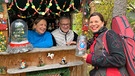 Anni und Peter Huber mit Traudi Siferlinger
| Bild: Heiko Hinrichs