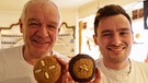 Diese Lebkuchen sind Kult: Bei der Bäckerei Gulden in Aichach ist noch alles echtes Konditoren-Handwerk und Handarbeit, ein Familienbetrieb mit Herz. | Bild: BR / Sandra Wiest