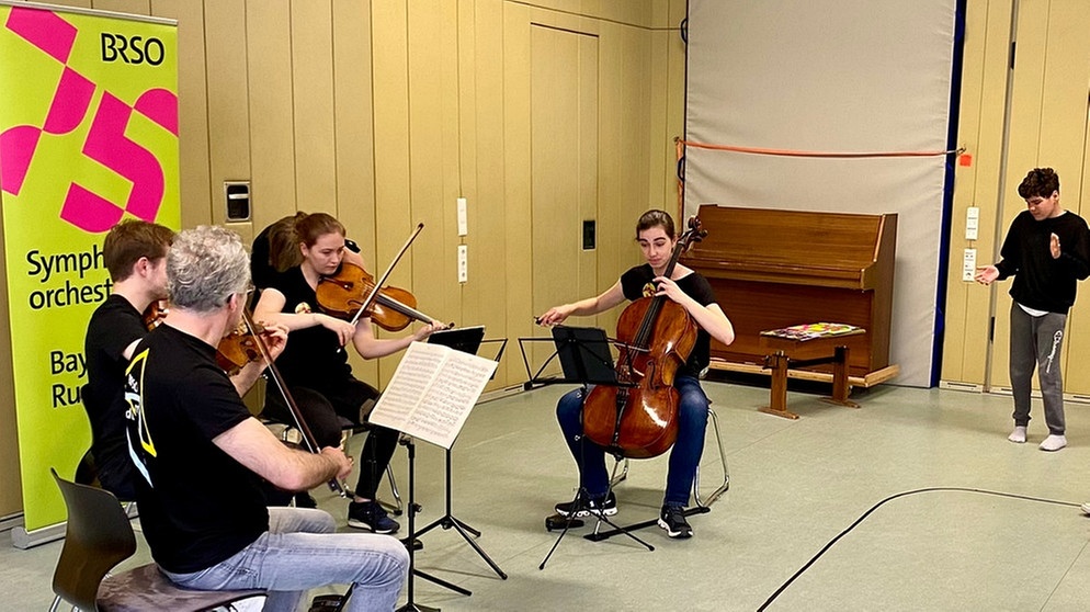 Konzert des BRSO im Blindeninstitut München | Bild: Denise Maurer