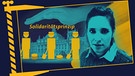 Grafik Arbeiter mit Schaufel, Schrift "Solidaritätsprinzip", Hand wird schützend darüber gehalten; Moderatorin Verena Hampl | Bild: BR, colourbox.com, picture-alliacne/dpa, Montage: BR