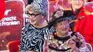 Waltraud und Mariechen bei der Fastnacht in Franken 2025 | Bild: BR/Rolf Wilschewski