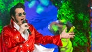 Viva Voce-Elvis bei Fastnacht in Franken 2025 | Bild: BR/Ralf Wilschewski