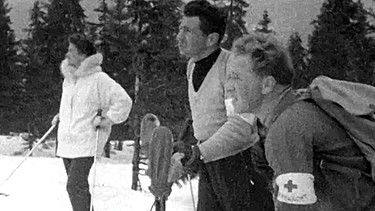 Piste, Fels und Firn. Ein Filmbericht über die Tätigkeit der Bergwacht im Winter. (1960) | Bild: BR