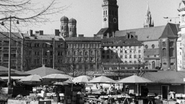 Der Viktualienmarkt. | Bild: BR