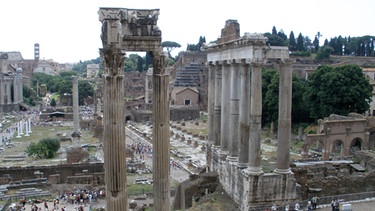 Das Forum Romanum. | Bild: BR/Elli G. Kriesch