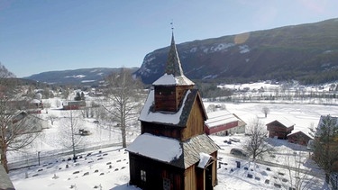 Die Stabkirche von Torpo: Ein Relikt der Wikingerzeit. | Bild: BR/NDR