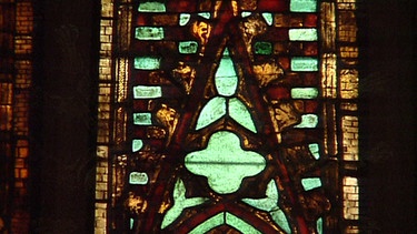 Glasfenster im Erfurter Augustinerkloster. | Bild: BR