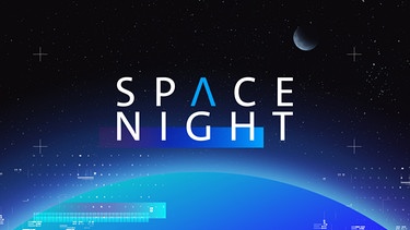 Key Visual Sendereihenbild mit Typo zu "Space Night". | Bild: BR