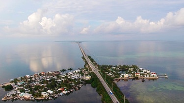 Die Florida Keys trennen den Golf von Mexiko vom Atlantik. | Bild: SWR/AMP/Rolf Lambert