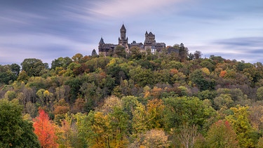 Blick auf das Schloss Braunfels. | Bild: HR/Braunfelser Kur GmbH