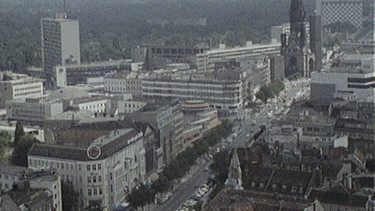 Blick auf den Kurfürstendamm. | Bild: BR/RBB