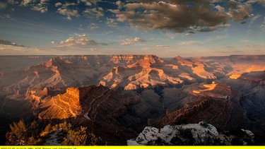 Der Grand Canyon ist eines der bekanntesten Naturwunder der Erde. Man kann ihn sogar aus dem All sehen. | Bild: NDR/Doclights GmbH/Matthew Kline