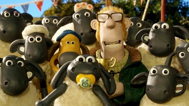 (Manchmal) ein Herz und eine Seele: Der Farmer und seine Tiere. | Bild: WDR/Aardman Animations Ltd.