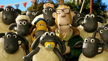 (Manchmal) ein Herz und eine Seele: Der Farmer und seine Tiere. | Bild: WDR/Aardman Animations Ltd.