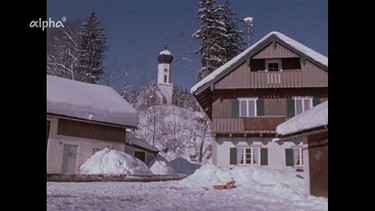 Winter in der Jachenau 1974. | Bild: BR