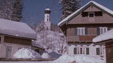 Winter in der Jachenau 1974. | Bild: BR