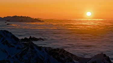 Von der Sternwarte auf dem Pic du Midi aus kann man gut den Sonnenuntergang beobachten. | Bild: SWR/navegantes