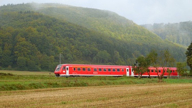 Die Brenztalbahn - die Strecke verläuft auf der herrlichen Schwäbischen Alb ganz am südöstlichen Rand Baden-Württembergs. | Bild: SWR/Alexander Schweitzer