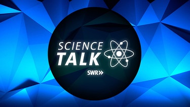 Im SWR "Science Talk" trifft jeweils einer der Hosts (Christine Langer, Jochen Steiner oder Ralf Caspary) jeweils eine Wissenschaftlerin oder einen Wissenschaftler aus Baden-Württemberg oder Rheinland-Pfalz. Die Gäste bringen dafür einiges mit: Sie brennen für ihr jeweiliges Fachgebiet, können komplizierte Sachverhalte einfach und spannend erklären, stellen die Relevanz ihrer Forschung überzeugend dar und haben neues Wissen generiert. Im Bild: Logo zur Sendung "Science Talk". | Bild: SWR