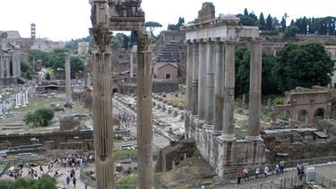 Das Forum Romanum. | Bild: BR/Elli G. Kriesch