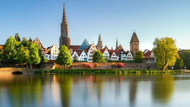 Die Donau bei Ulm | Bild: picture alliance / Zoonar / daniel pahmeier