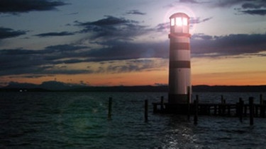 Der Leuchtturm von Podersdorf. | Bild: BR/SWR