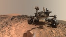 Astrolexikon: Marsmissionen | Selfie auf dem Mars: Der NASA-Rover "Curiosity". | Bild: NASA/JPL-Caltech/MSSS