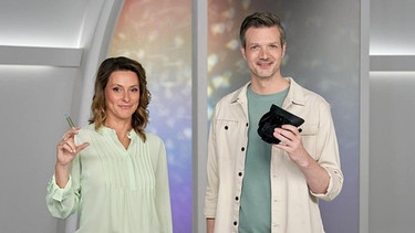 Anja Reschke und Adrian Pflug | Bild: BR / ARD /Michael Boehme