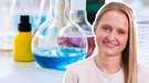 Simone, Laborleiterin bei Merck | Bild: BR/Stefan Dorner