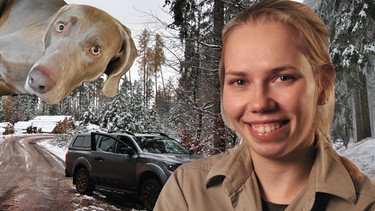 Lilli, Revierförsterin bei ThüringenForst - AöR | Bild: MDR/Roman Schlaack